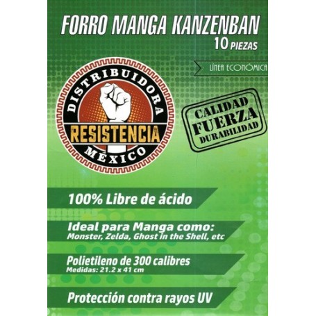 Forro para Manga Kanzenban - Linea economica 10 pz.