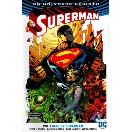 DC Universe Rebirth - SUPERMAN VOL. 1 HIJO DE SUPERMAN