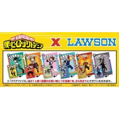 My Hero Academia x Lawson folder de plastico