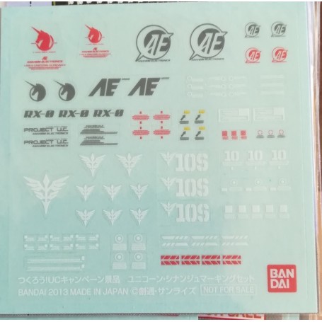 1/144 Gundam Decal Campaign 1