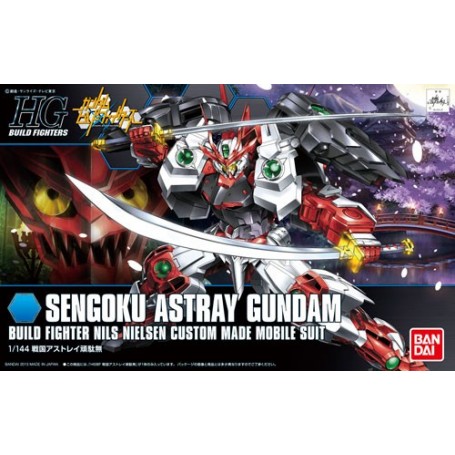 Gundam Build Fighters - Samurai no Nii Sengoku Astray Gundam - HGBF - 1/144