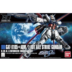 Gundam SEED - GAT-X105 Strike Gundam - GAT-X105+AQM/E-X01 Aile Strike Gundam - HGCE - 1/144