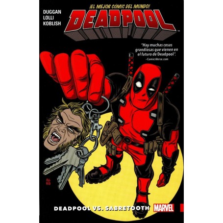 Marvel Basicos Deadpool Vs. Sabretooth