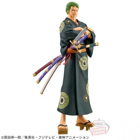 One Piece - Zoro - DXF Figure - The Grandline Series - Wano Country - Yukata Ver