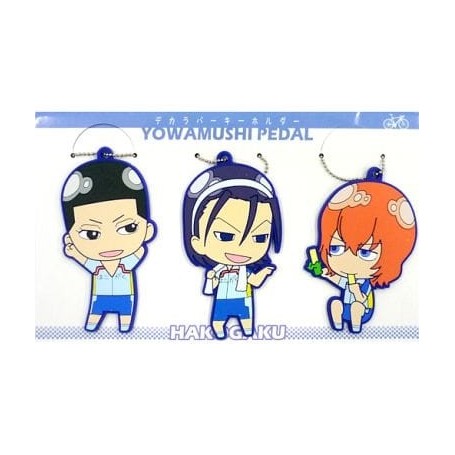 Yowamushi Pedal Grand Road -  Hakogaku - Deca Rubber Key Holder SET