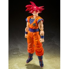 Dragon Ball Super - Son Goku SSJ God - S.H.Figuarts - Saiyan God