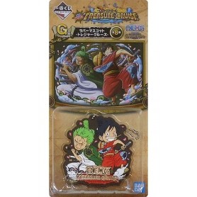 One Piece TREASURE CRUISE -  Luffy & Zoro Rubber Mascot