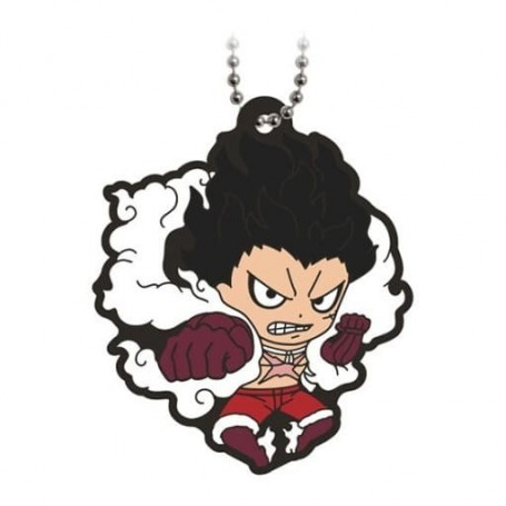 One Piece Capsule Rubber Mascot Luffy Gear Collection