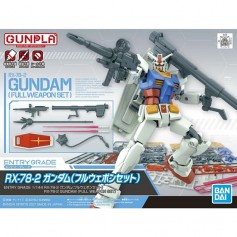 Gundam - RX-78-2 Gundam - Entry Grade 1/144 Full Weapon Set