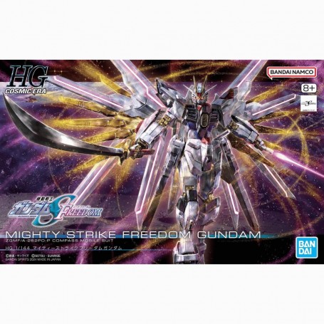 Gundam SEED Freedom - MDE262S Proud Defender - ZGMF/A-262DP-P Mighty Strike Freedom Gundam - HGCE - 1/144