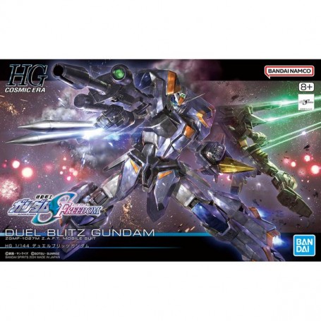 Gundam SEED Freedom - GAT-X102 Duel Gundam - ZGMF-1027M Duel Blitz Gundam - HGCE - 1/144